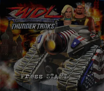 World Destruction League - Thunder Tanks screen shot title